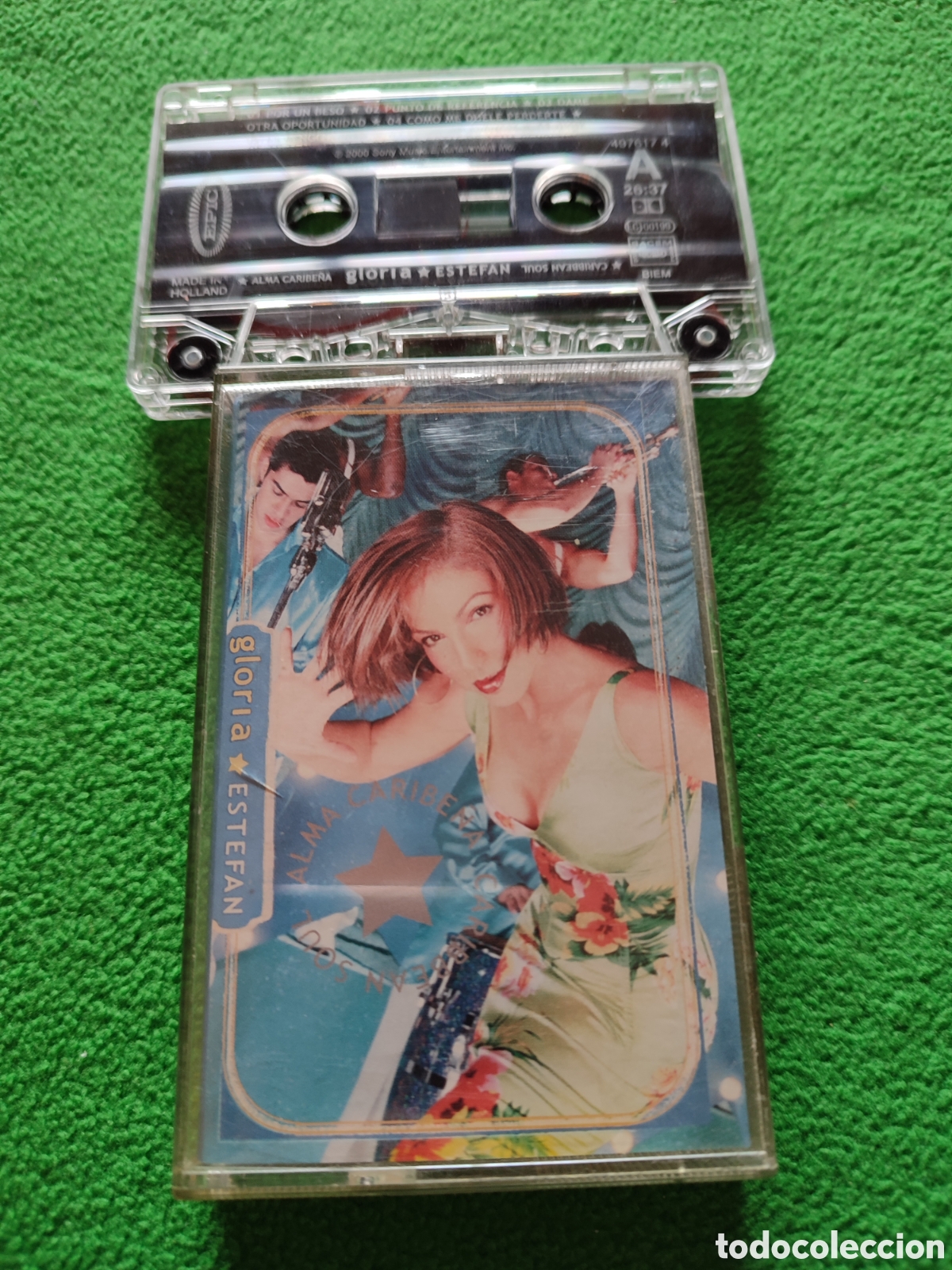 Casetes antiguos: Gloria Estefan - Alma caribe&ntilde;a - Foto 1