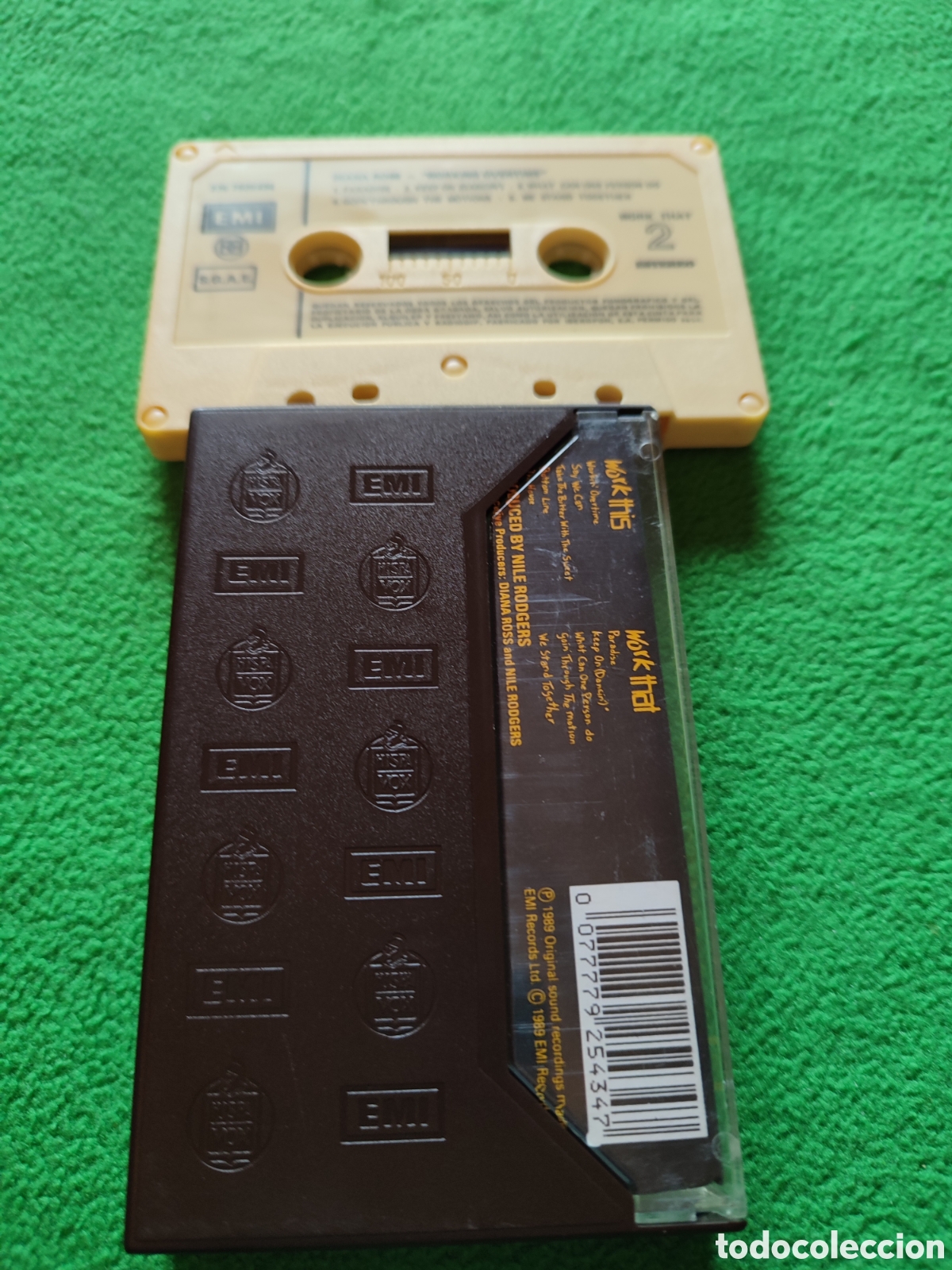Casetes antiguos: Diana Ross - Workin overtime - Foto 2