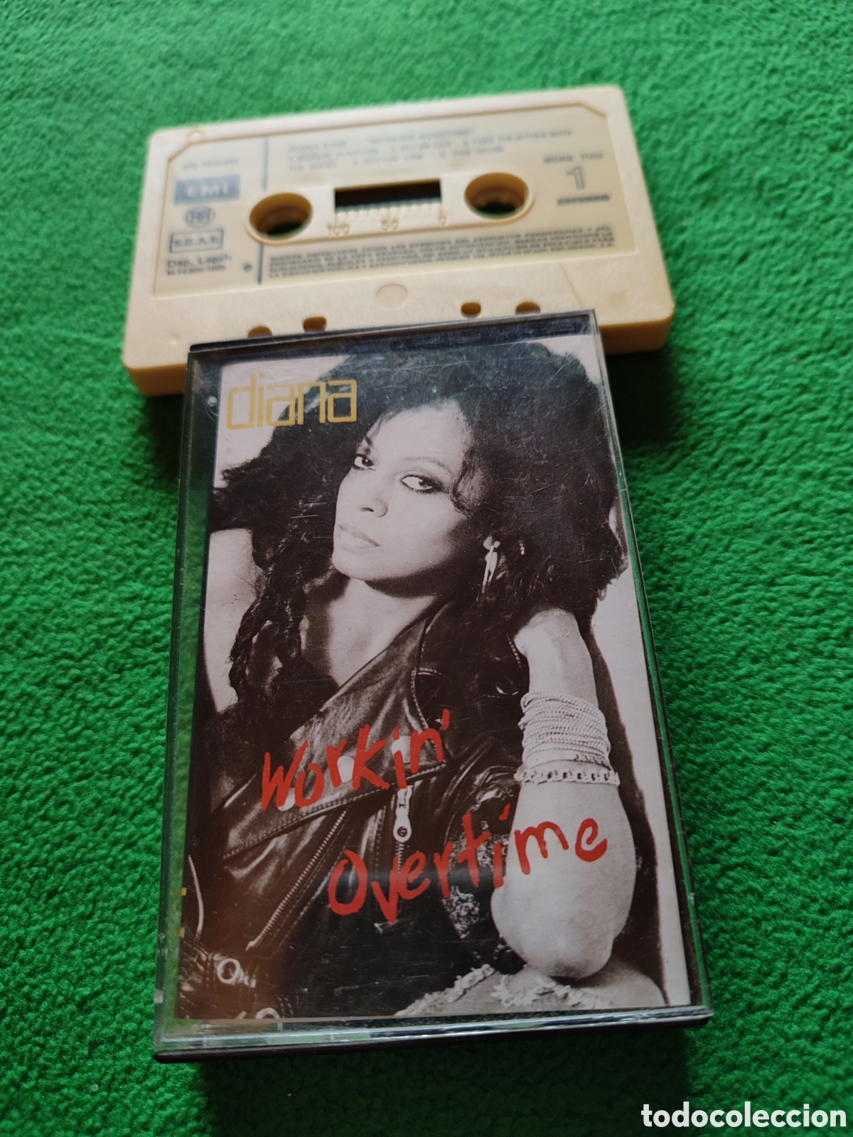 Casetes antiguos: Diana Ross - Workin overtime - Foto 1