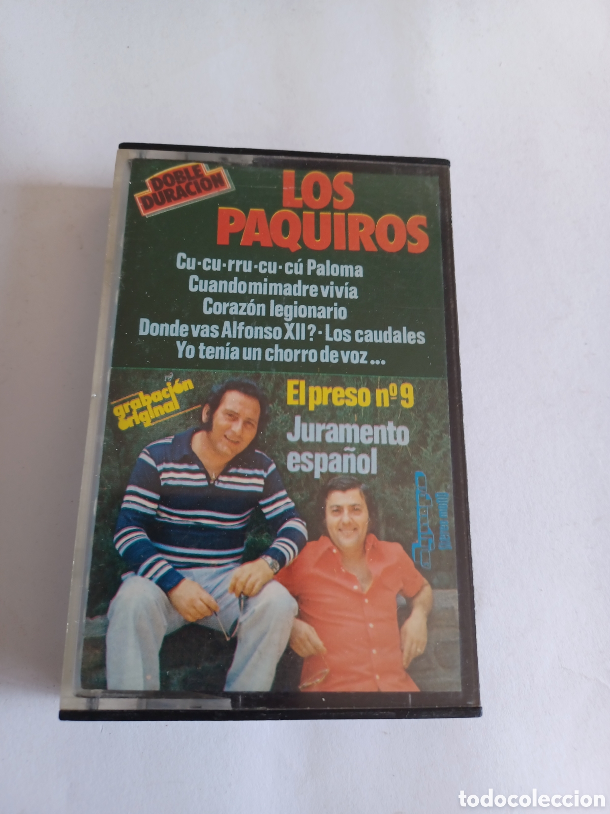 Casetes antiguos: CST1 Los paquiros -CINTA CASSETE SEGUNDA MANO
