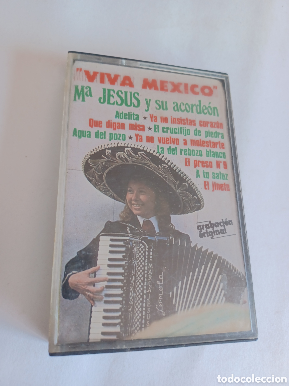 Casetes antiguos: CST1 ma Jes&uacute;s y su acorde&oacute;n -CINTA CASSETE SEGUNDA MANO