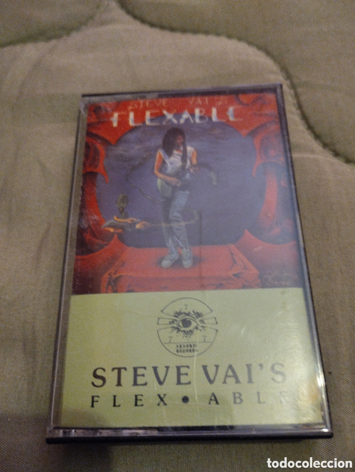 Casetes antiguos: CINTA CASETE DE STEVE VAI - FLEXABLE - VER CONDICIONES DE VENTA - Foto 1