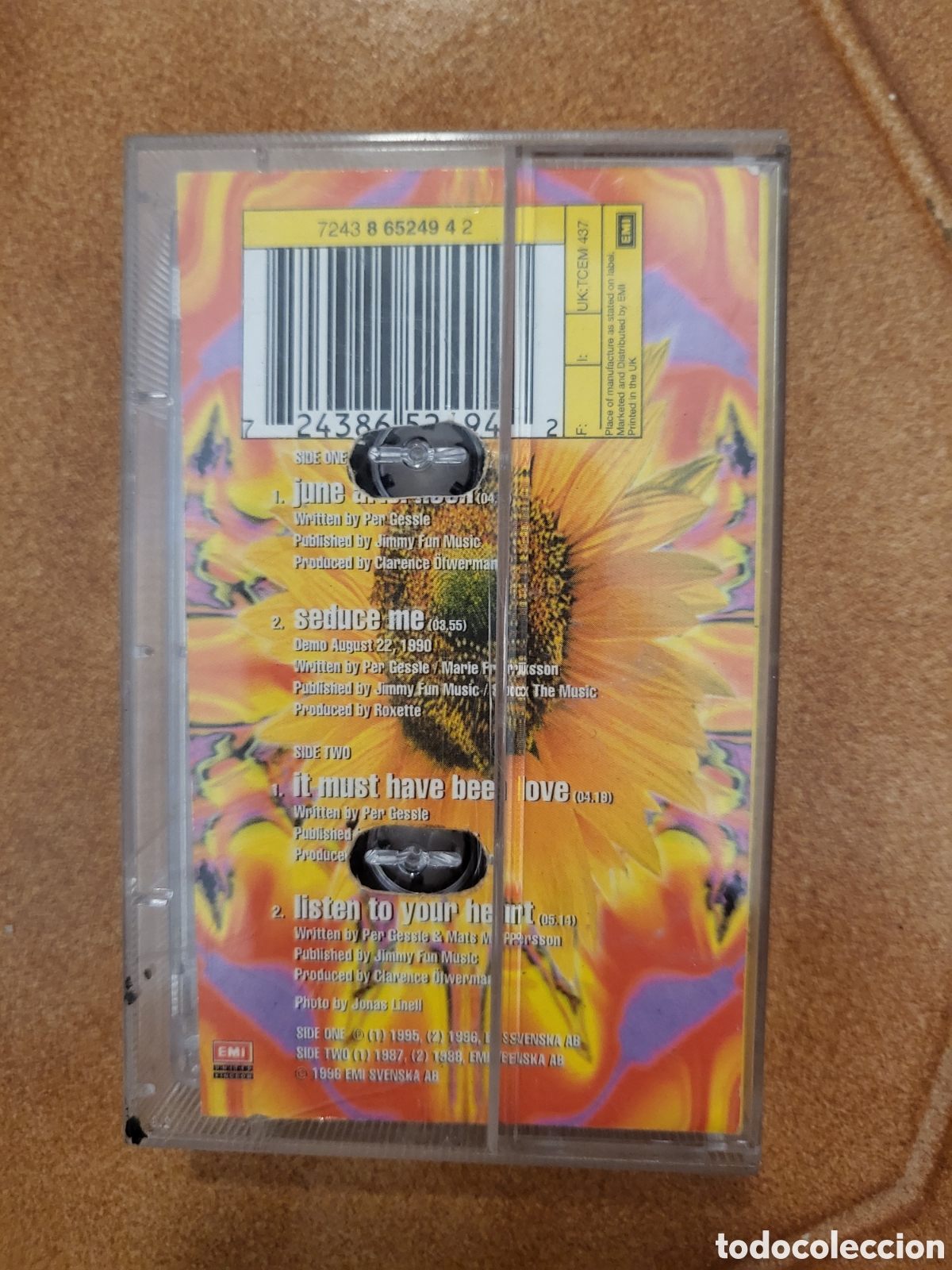 Casetes antiguos: Cassette ROXETTE - JUNE AFTERNOON (1988) - Foto 2