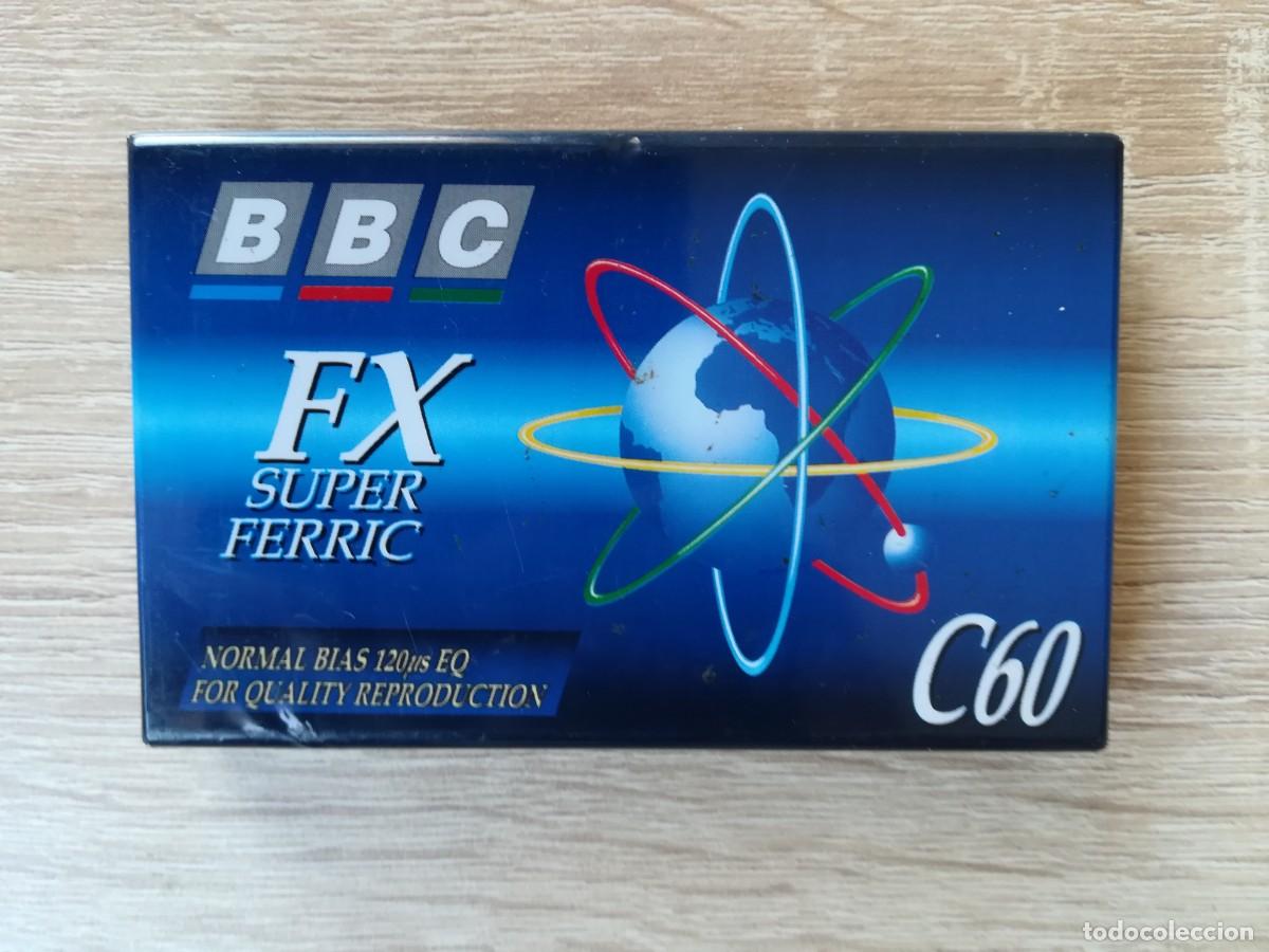 Casetes antiguos: BBC FX SUPER FERRIC C 60 NORMAL BIAS - CASSETTE - PRECINTADO - MADE IN ENGLAND - A&Ntilde;O 1988.