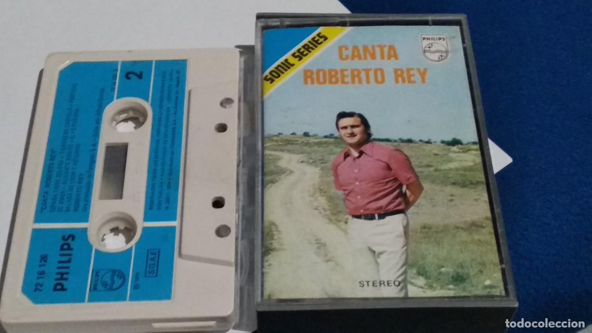 Casetes antiguos: CANTA ROBERTO REY - 1974 PHILIPS - CANCI&Oacute;N ESPA&Ntilde;OLA - CASETE CINTA CASSETTE BUEN ESTADO