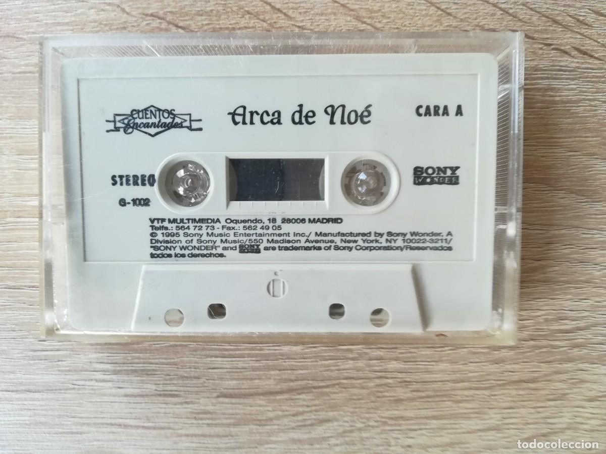 Cassette antiche: ARCA DE NO&Eacute;, CUENTOS ENCANTADOS - CASSETTE - VTF MULTIMEDIA, SONY MUSIC - A&Ntilde;O 1995.