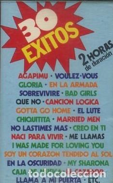 Casetes antiguos: CASE, 30 EXITOS. AGAPIMU, GLORIA, EN LA ARMADA, QUE NO..... CASE-17328 - Foto 1