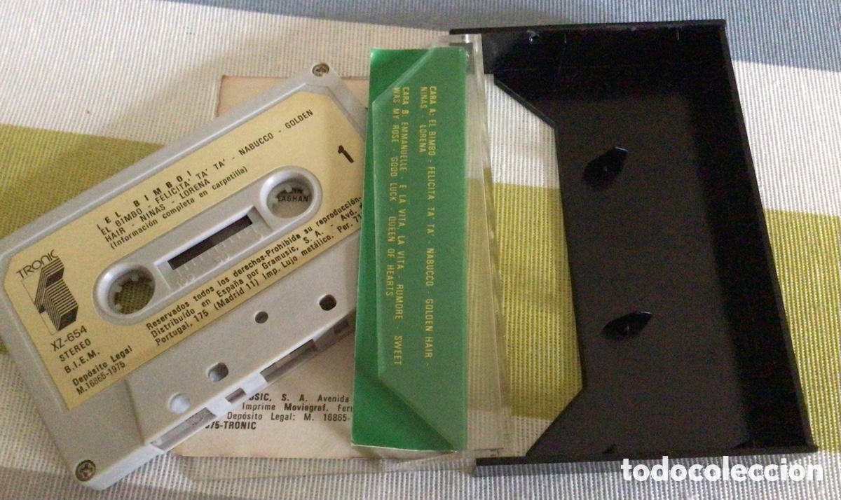 Casetes antiguos: EL BIMBO. A&ntilde;o 1975-CASETE - Foto 3