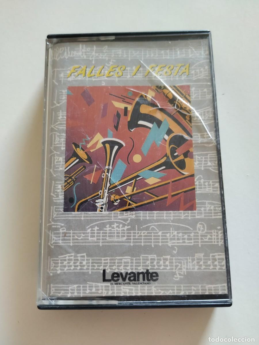 Casetes antiguos: FALLES Y FESTA Cinta de Cassette 1993 Casete Pasodobles de Valencia el fallero levante el abanico