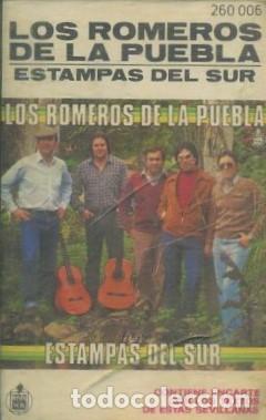 Casetes antiguos: CASE, LOS ROMEROS DE LA PUEBLA, ESTAMPAS DEL SUR. TENGO EN MI, TODO TERMINO..... CASE-17381