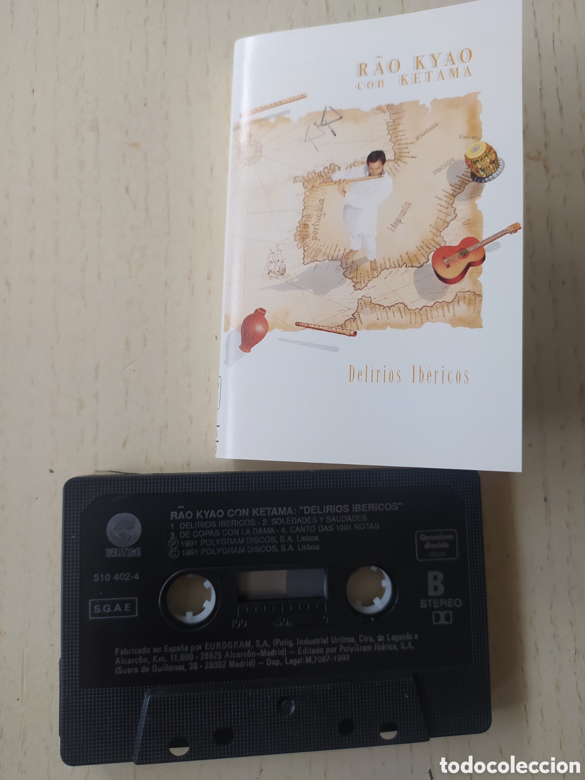 Casetes antiguos: Cassette R&atilde;o Kyao con Ketama - Foto 1