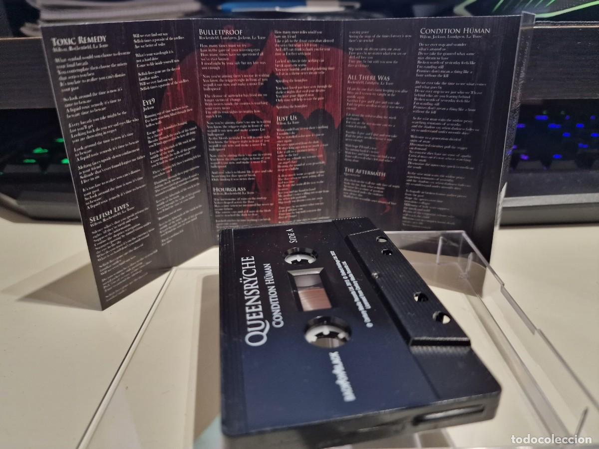 Casetes antiguos: QUEENSRYCHE-CONDITION HUMAN-CASSETTE K7-2015 - Foto 3