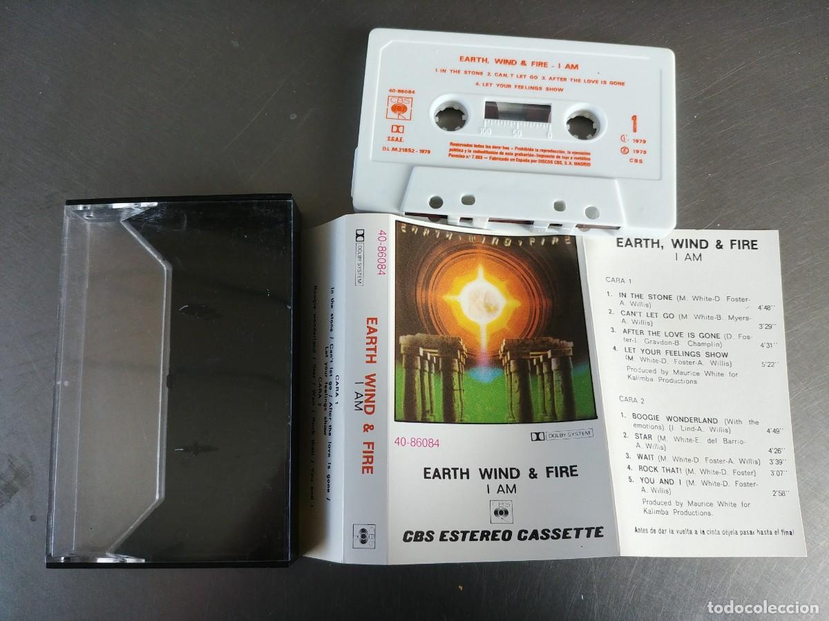 Casetes antiguos: EARTH WIND & FIIRE-CASETE I AM - Foto 1