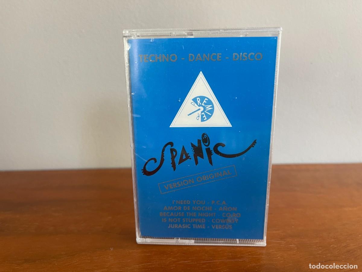 Casetes antiguos: Spanic techno dance disco cassete nuevo,precintado - Foto 1