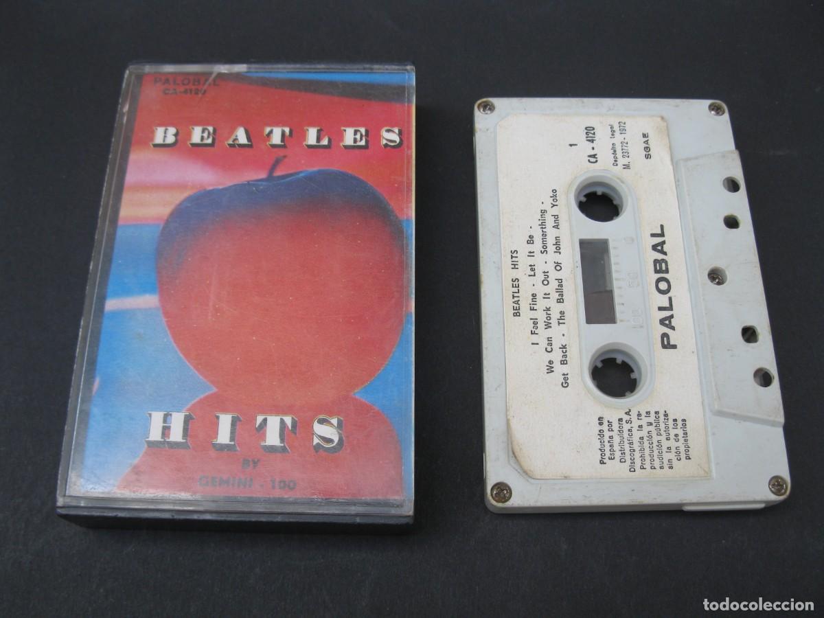 Casetes antiguos: CASETE - GEMINI 100 - BEATLES HITS - PALOBAL - A&Ntilde;O 1972.