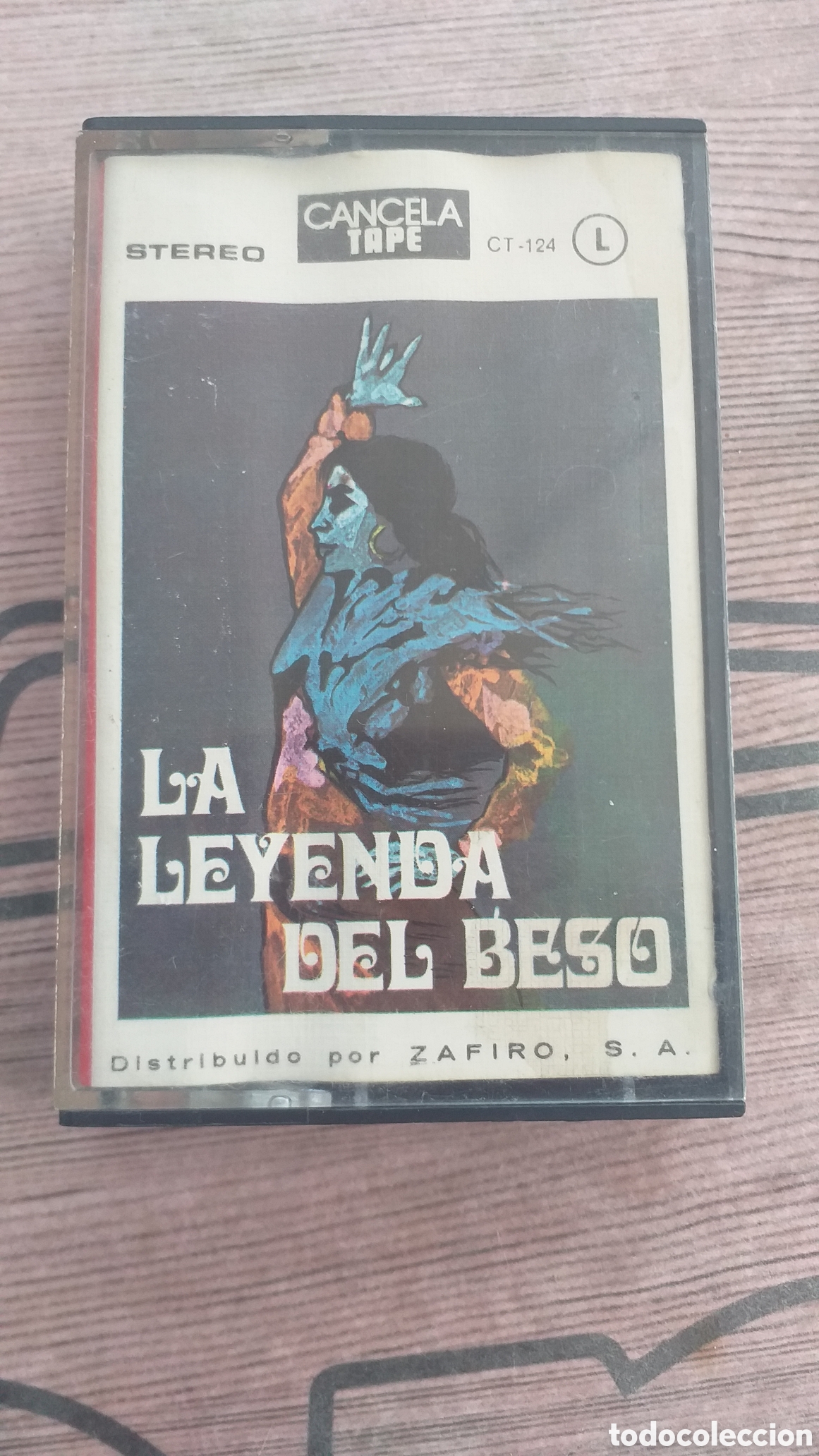 Cassetes antigas: Casete LA LEYENDA DEL BESO