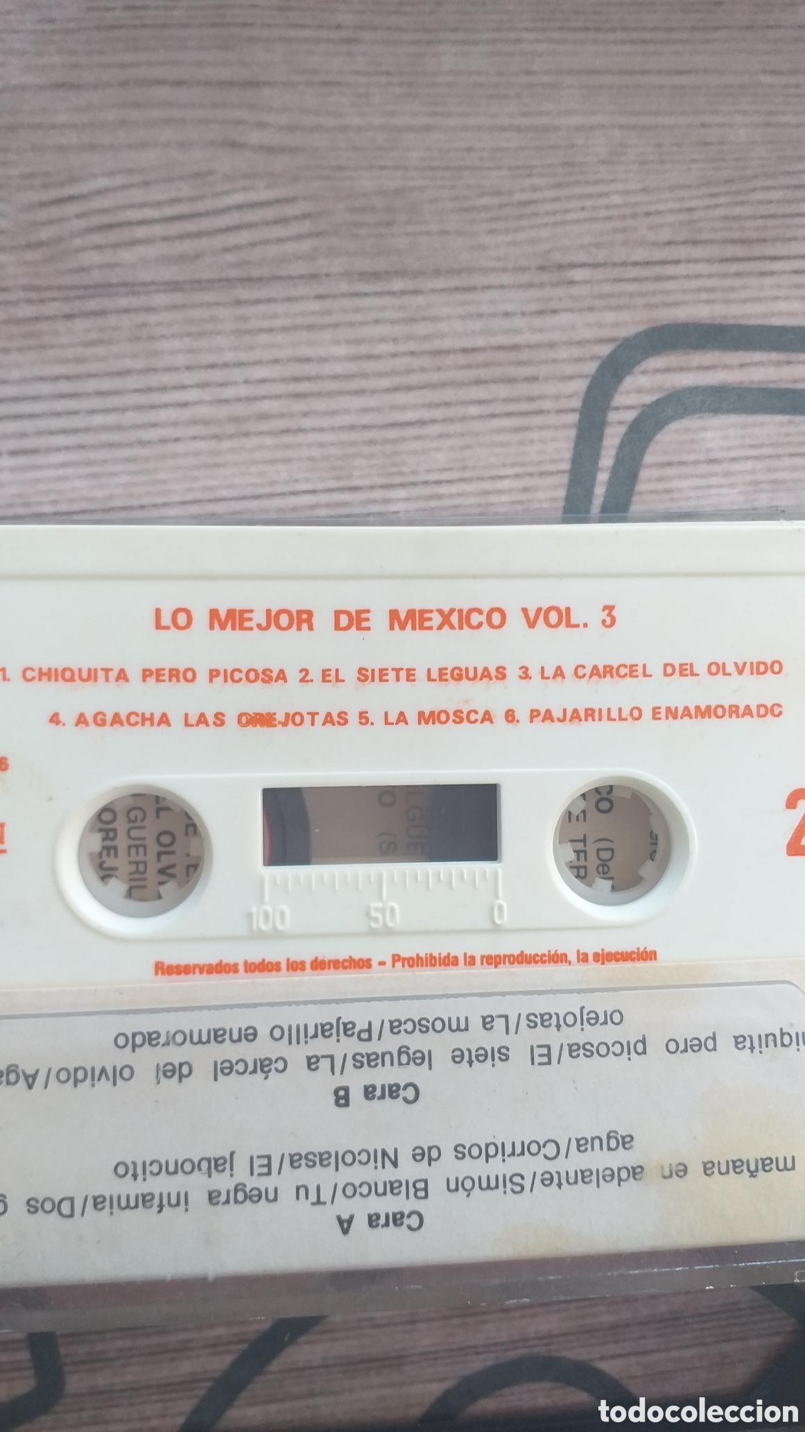 Casetes antiguos: Casete Lo mejor de Mexico - Foto 2