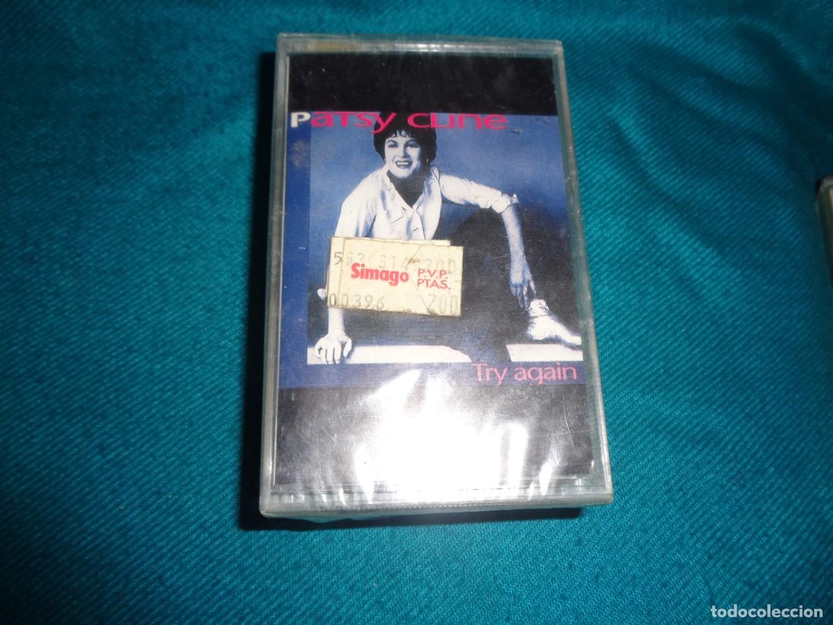Casetes antiguos: PATSY CLINE. TRY AGAIN. PILZ, 1993. CASETE. PRECINTADO(#) - Foto 1