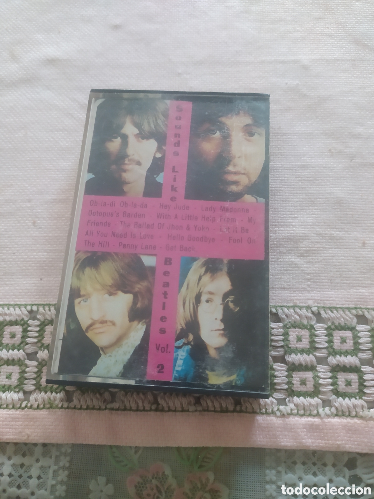 Casetes antiguos: Cinta cassette de los Beatles. - Foto 1