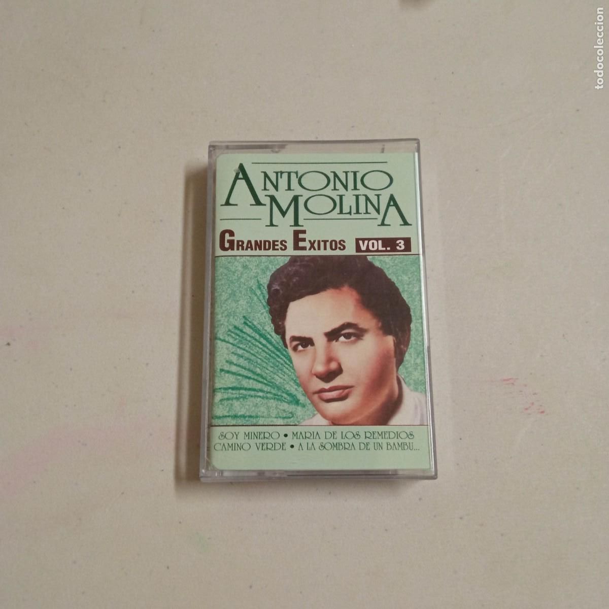 Casetes antiguos: ANTONIO MOLINA. GRANDES EXITOS. VOL. 3 - Foto 1