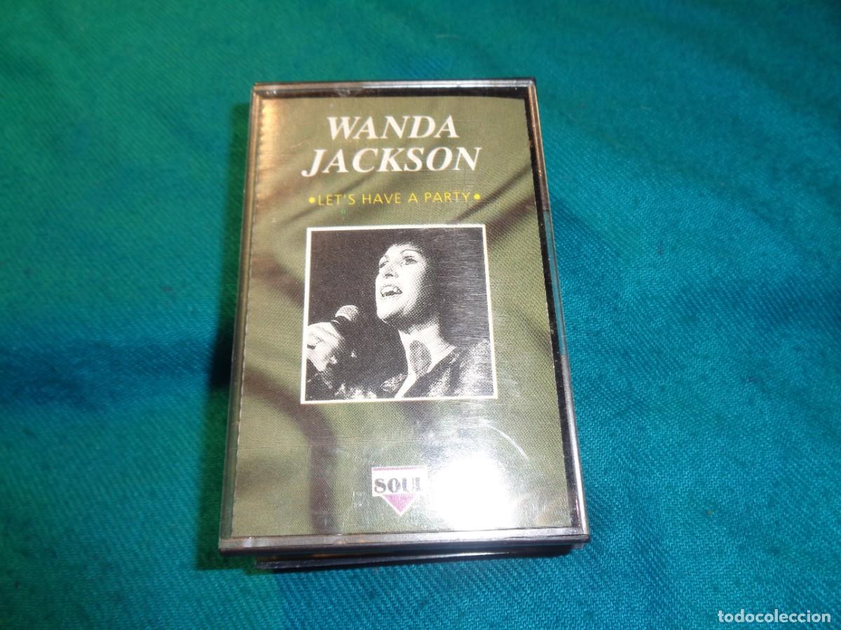 Casetes antiguos: WANDA JACKSON. LET&acute;S HAVE A PARTY. CASETE - Foto 1
