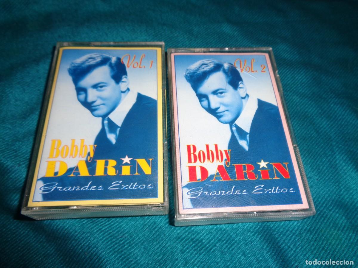 Casetes antiguos: BOBBY DARIN. GRANDES EXITOS. VOL. 1 Y 2. 2 CASETE&acute;S - Foto 1