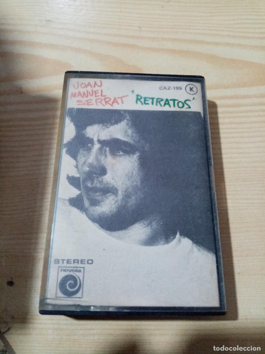 Casetes antiguos: RETRATOS. JOAN MANUEL SERRAT. C27F - Foto 1