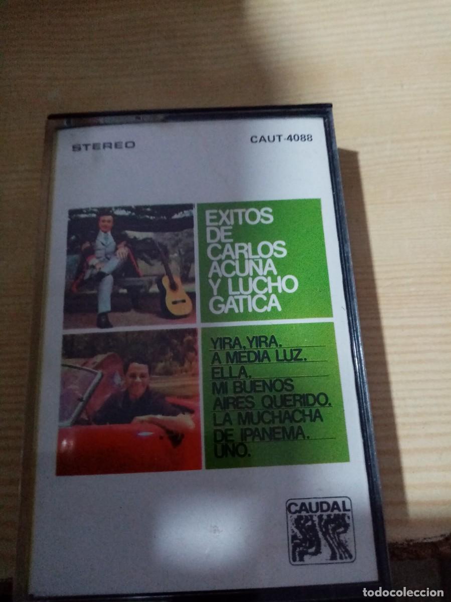 Casetes antiguos: EXITOS DE CARLOS ACU&Ntilde;A Y LUCHO GATICA. C26F - Foto 1