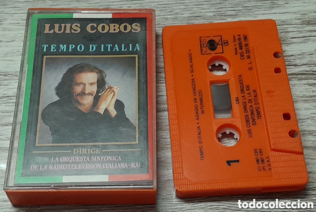 Casetes antiguos: LUIS COBOS - TEMPO DITALIA - Foto 1