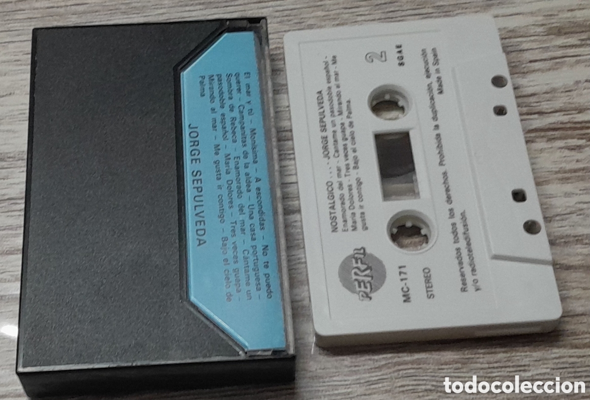 Casetes antiguos: JORGE SEPULVEDA - NOSTALGICO VOL. 1 - Foto 2