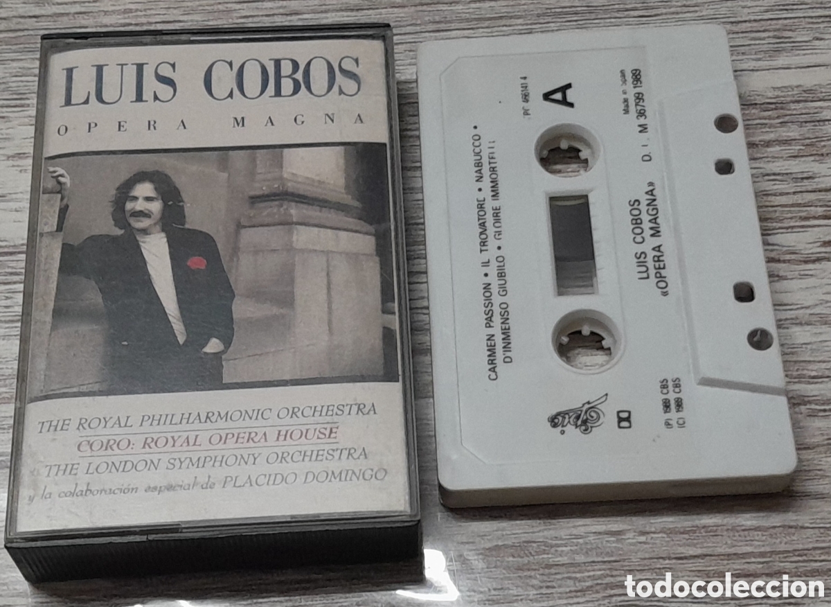 Casetes antiguos: LUIS COBOS - OPERA MAGNA - Foto 1