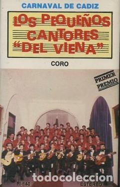 Casetes antiguos: CASETE, CORO LOS PEQUE&Ntilde;OS CANTORES &rdquo;DEL VIENA&rdquo;, CARNAVAL DE CADIZ 1980. CAR-2848 ,2