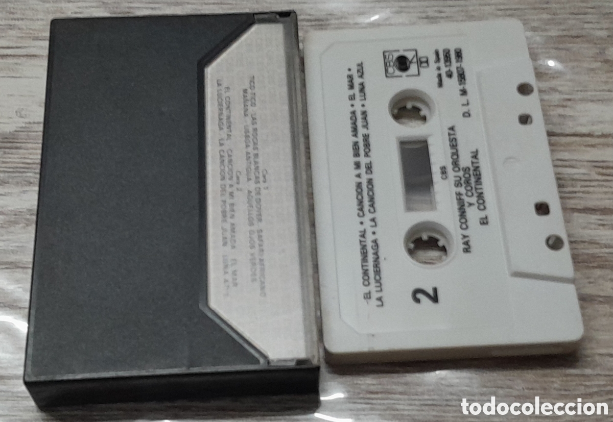Casetes antiguos: RAY CONNIFF SU ORQUESTA Y COROS - EL CONTINENTAL - Foto 2