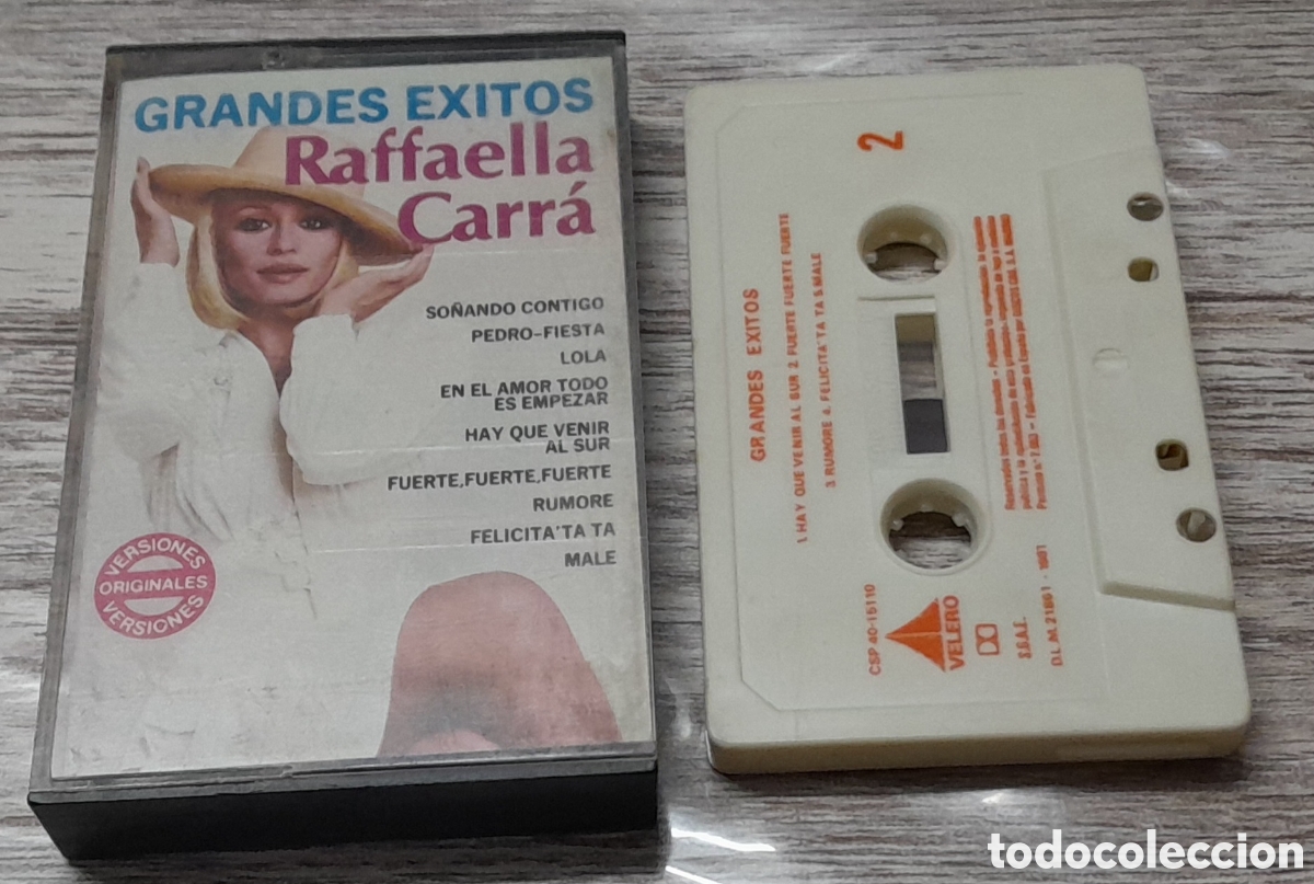 Casetes antiguos: RAFFAELLA CARRA - GRANDES EXITOS - Foto 1