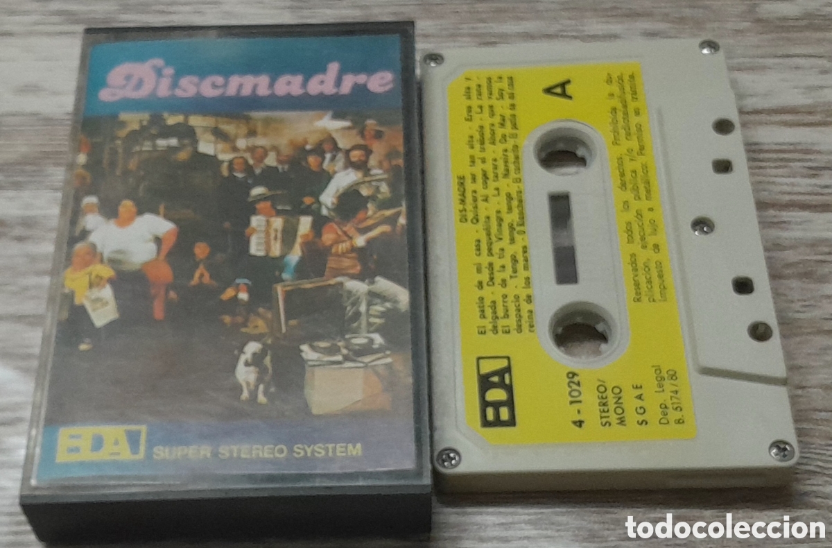Casetes antiguos: DIS-MADRE - Foto 1