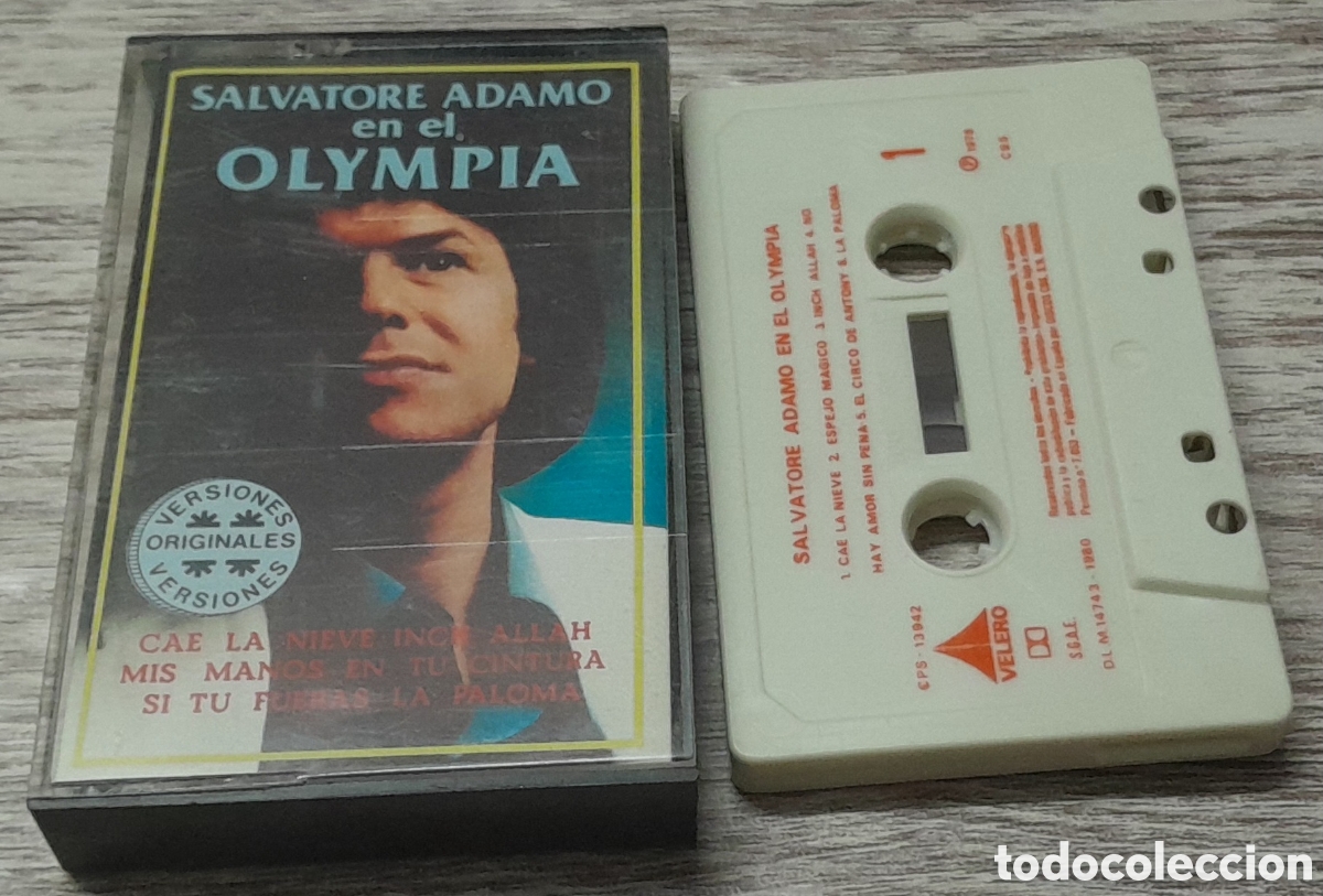 Casetes antiguos: SALVATORE ADAMO EN EL OLYMPIA - Foto 1