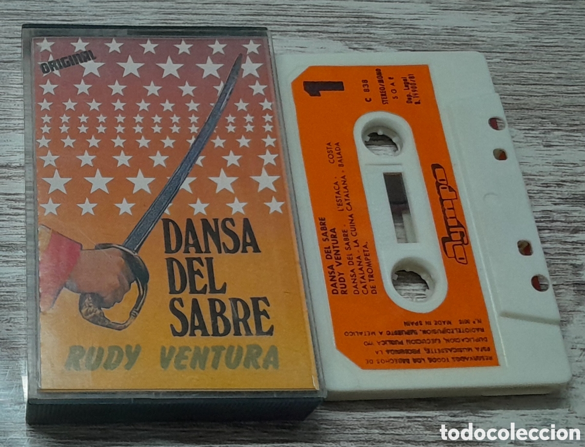Casetes antiguos: RUDY VENTURA - DANSA DEL SABRE - Foto 1