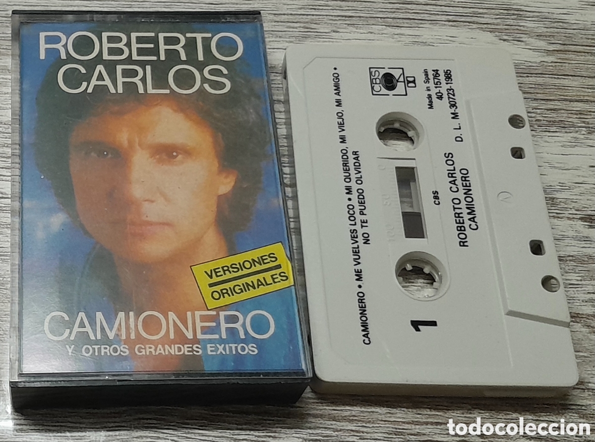 Casetes antiguos: ROBERTO CARLOS - CAMIONERO Y OTROS EXITOS - Foto 1