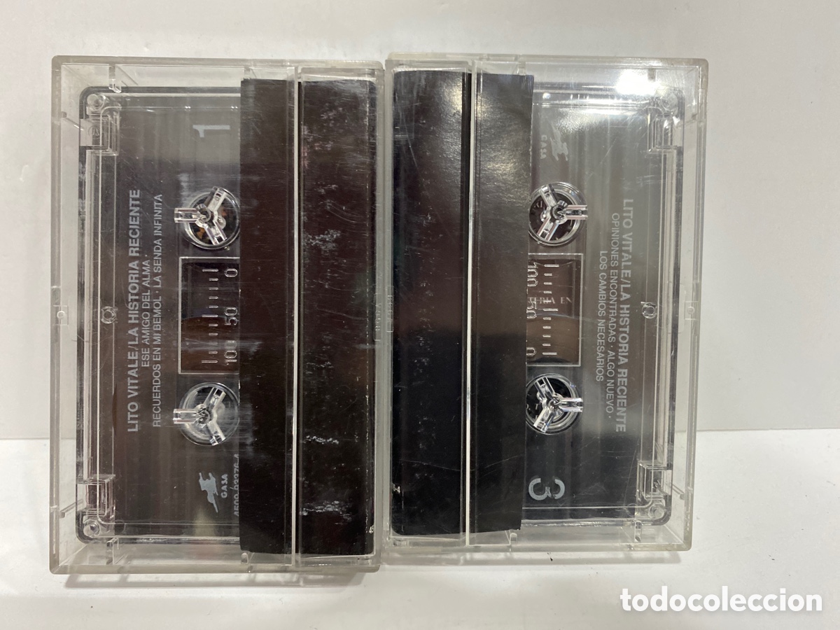 Casetes antiguos: Lito Vitale - La Historia Reciente (2xCass, Comp) - Foto 2