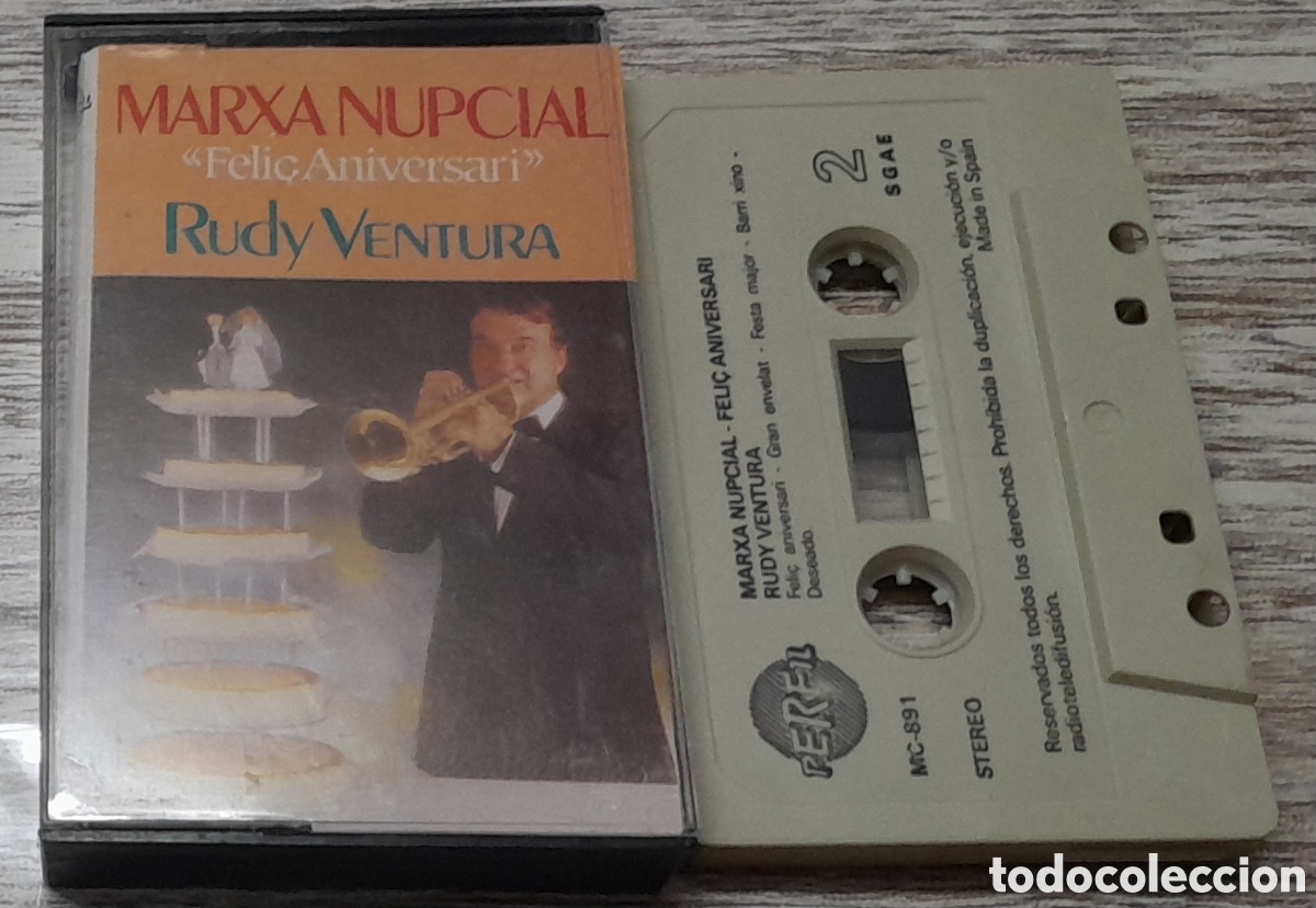 Casetes antiguos: RUDY VENTURA - MARXA NUPCIAL - Foto 1
