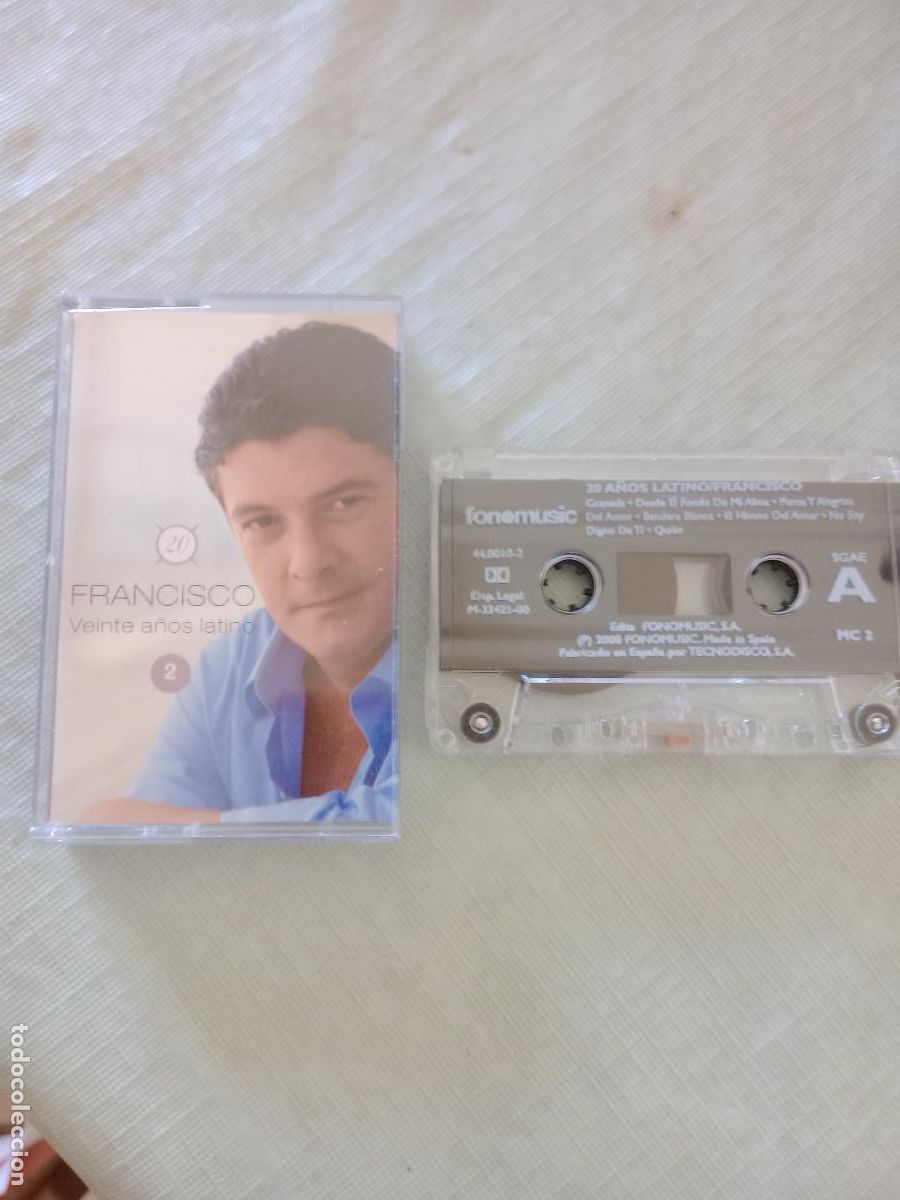 Old Cassettes: FRANCISCO VEINTE A&Ntilde;OS LATINO CASET VOL 2