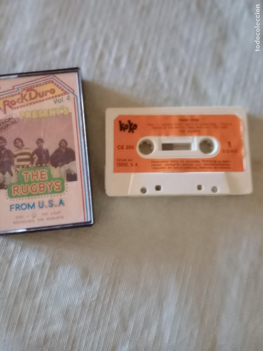 Old Cassettes: THE RUGBYS FROM USA ROCK DURO VOL 4 CASET