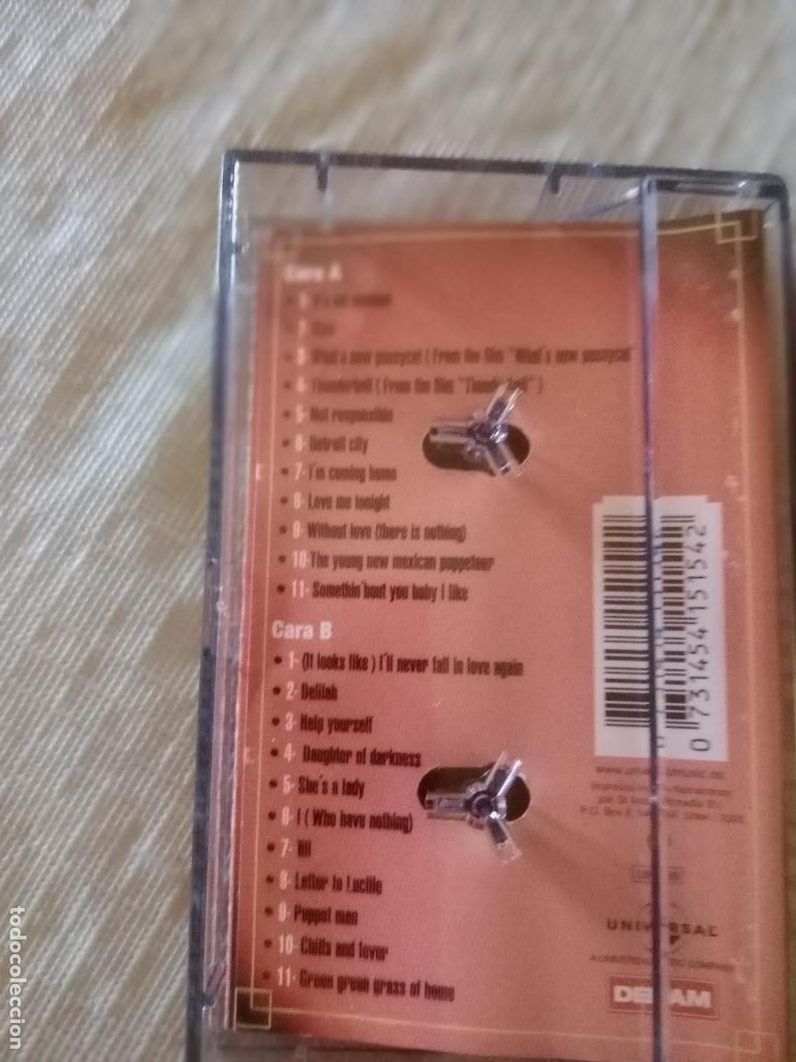 Casetes antiguos: TOM JONES GOLD CASET - Foto 2