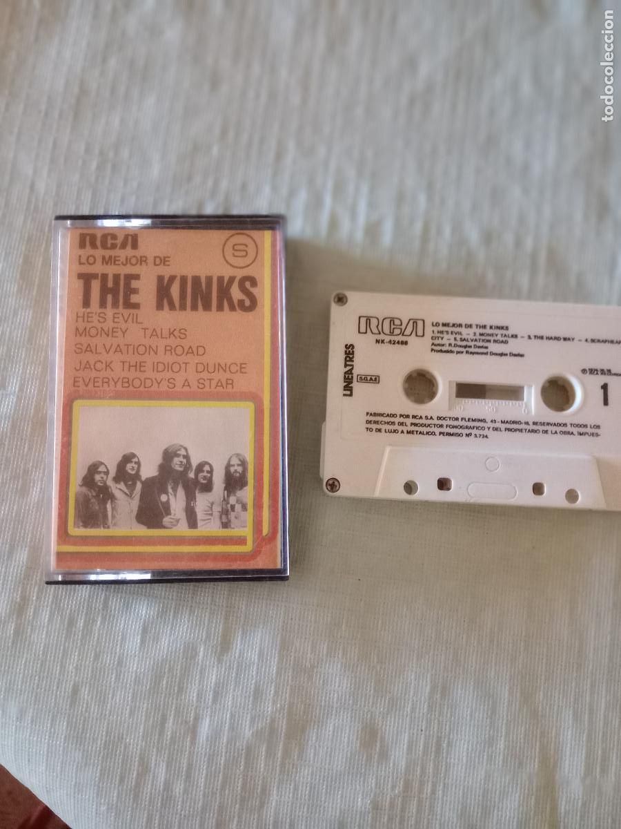 Old Cassettes: LO MEJOR DE KINKS CASET