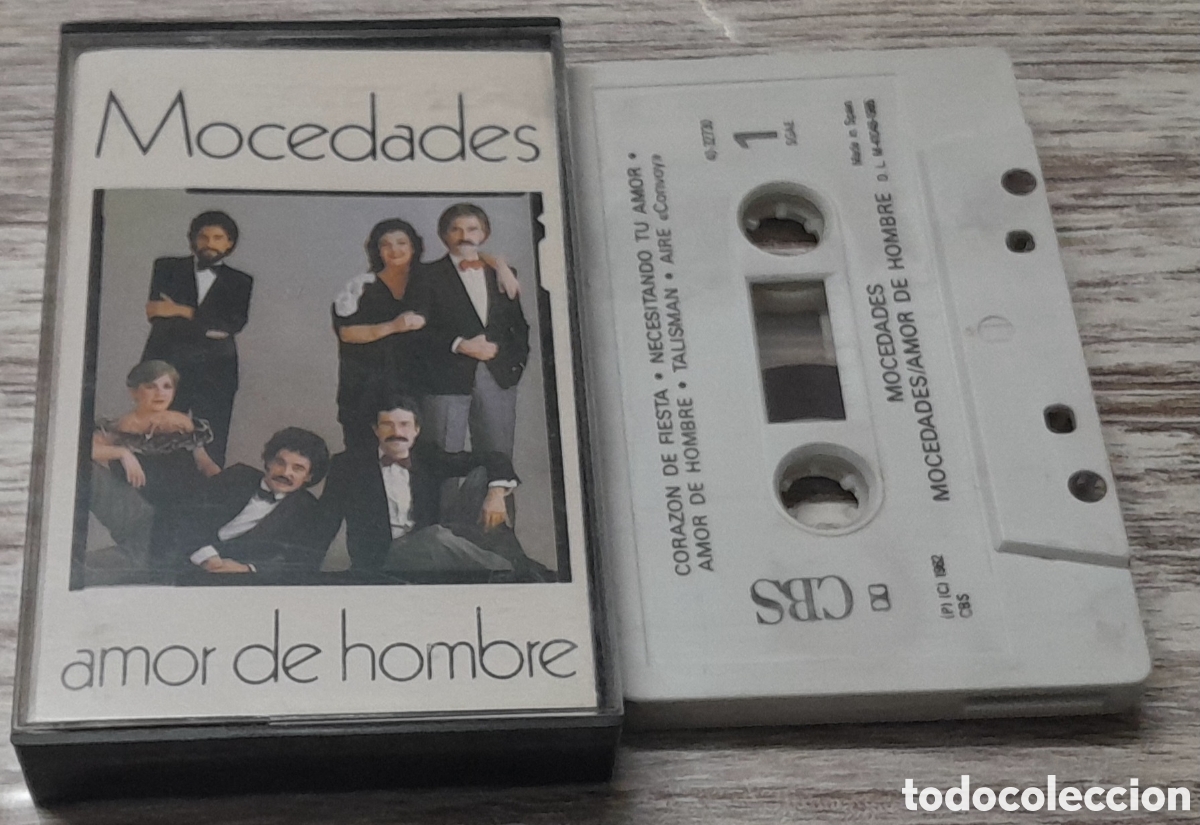 Casetes antiguos: MOCEDADES - AMOR DE HOMBRE - Foto 1