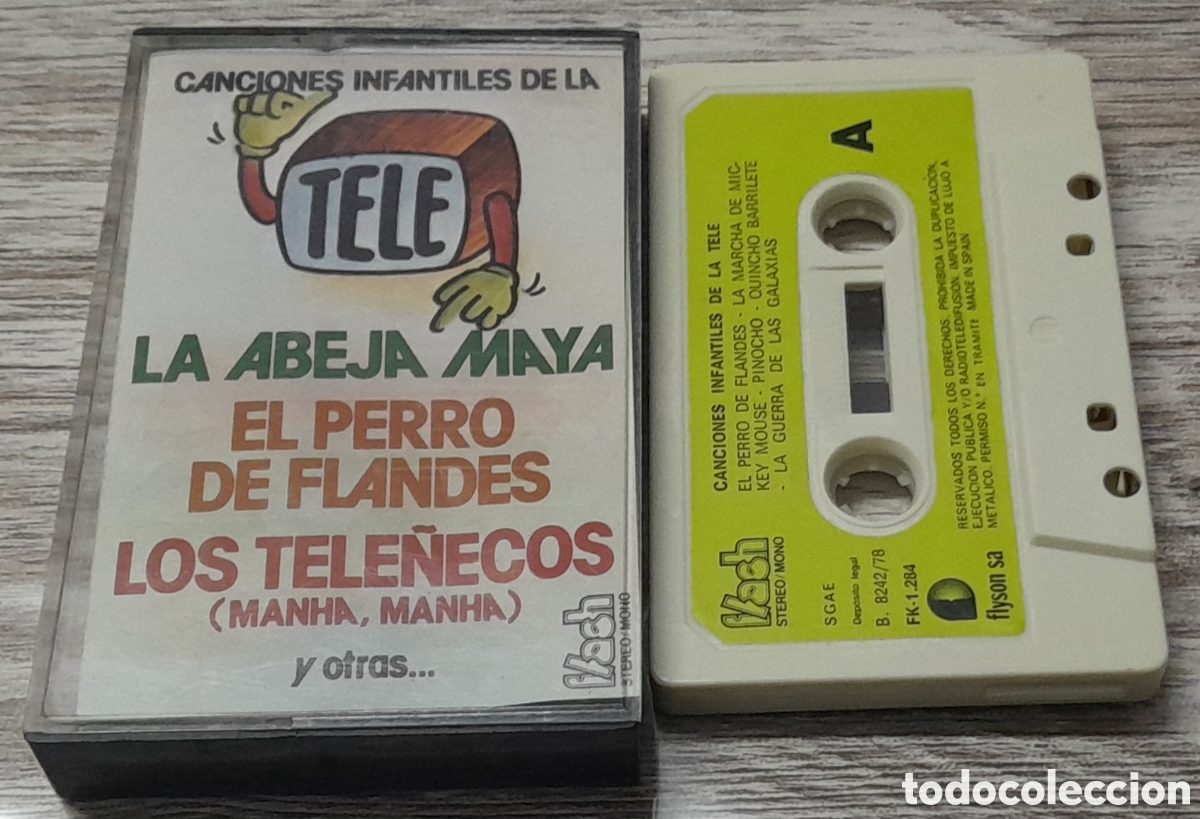 Casetes antiguos: CANCIONES INFANTILES DE LA TELE - Foto 1