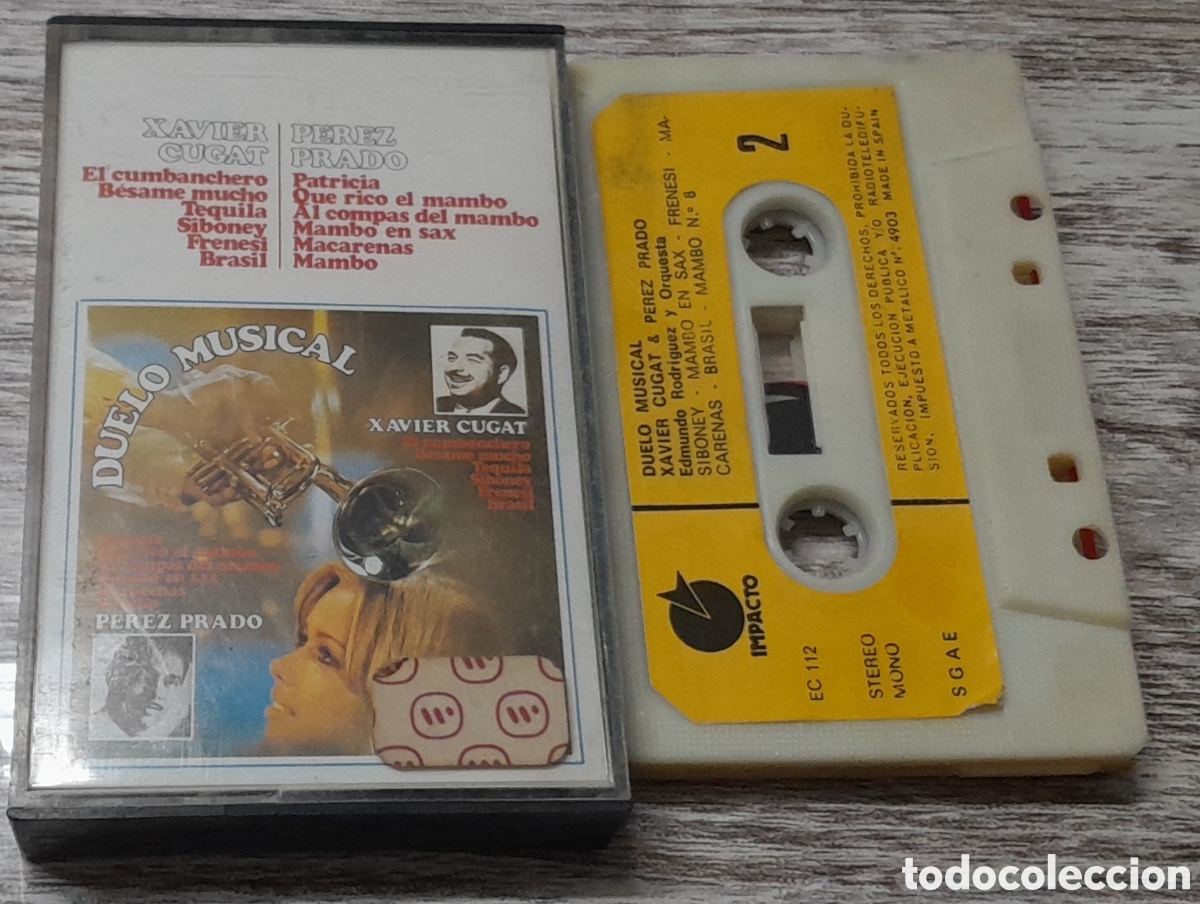 Casetes antiguos: DUELO MUSICAL - XAVIER CUGAT / PEREZ PRADO - Foto 1