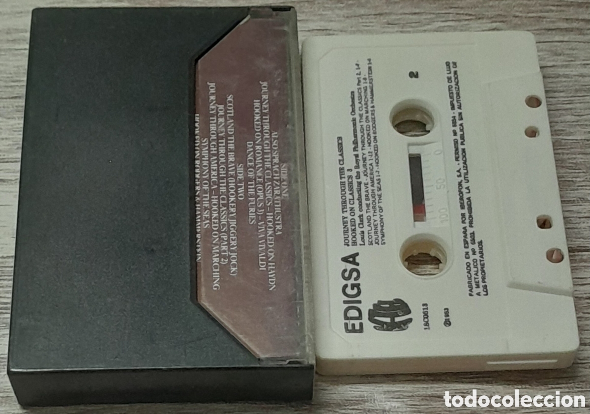 Casetes antiguos: HOOKED ON CLASSICS 3 - JOURNEY THROUGH THE CLASSICS - Foto 2