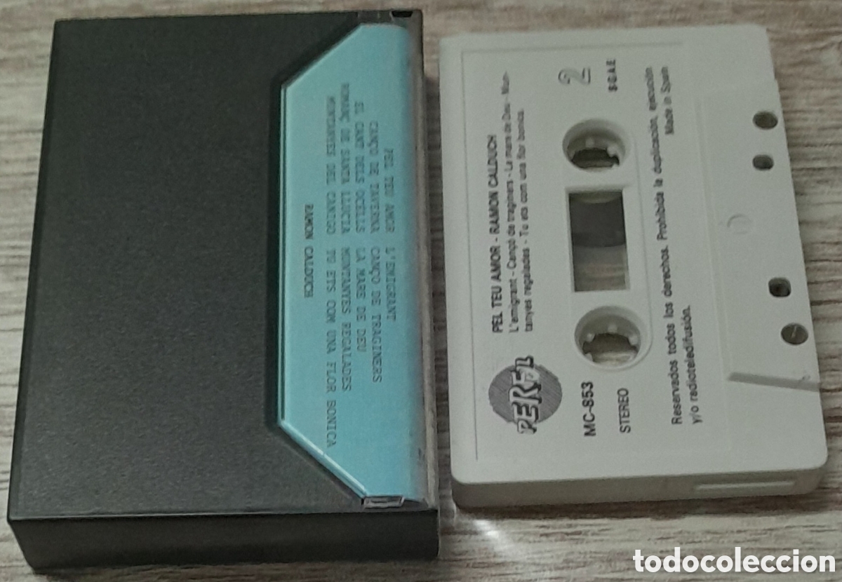 Casetes antiguos: RAMON CALDUCH - PEL TEU AMOR - Foto 2