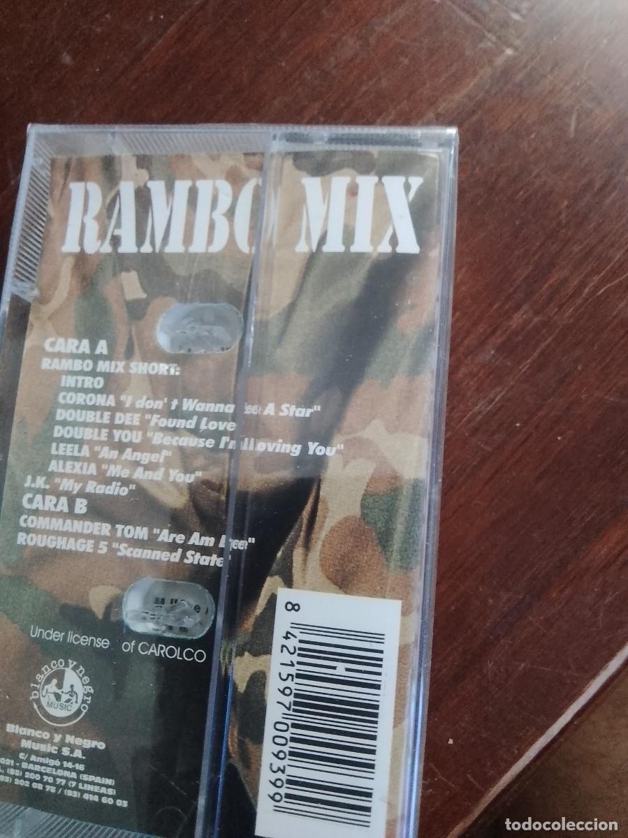 Casetes antiguos: Rambo mix casete nuevo - Foto 2